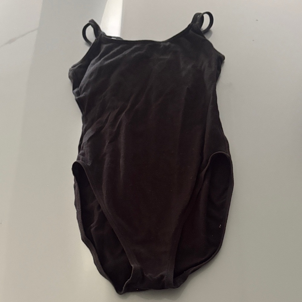 Black Capezio S women’s leotard (Built in Bra)